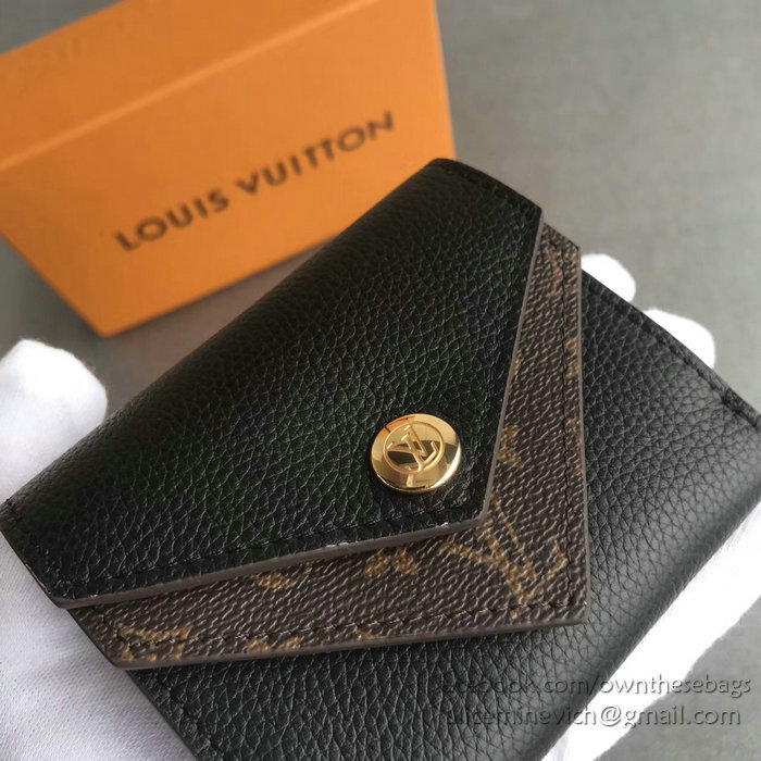 Louis Vuitton Double V Compact Wallet Noir M64419