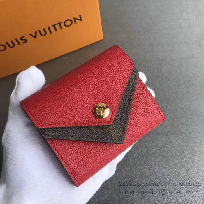Louis Vuitton Double V Compact Wallet Rubis M64419