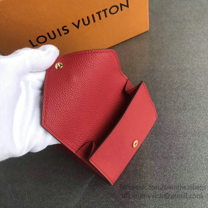 Louis Vuitton Double V Compact Wallet Rubis M64419