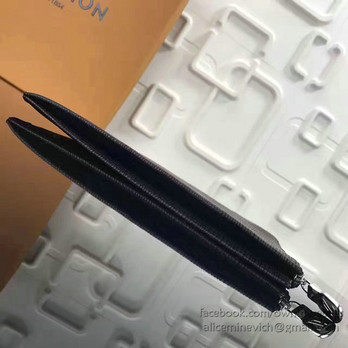 Louis Vuitton Epi Leather Supreme X Pochette Jour GM Black M64574