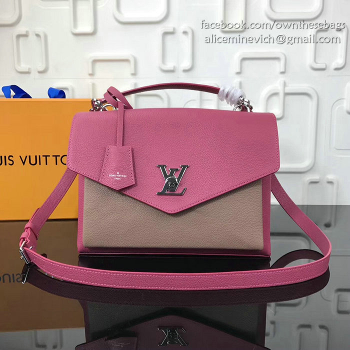 Louis Vuitton Soft Calfskin My Lockme Rose Pink M54878