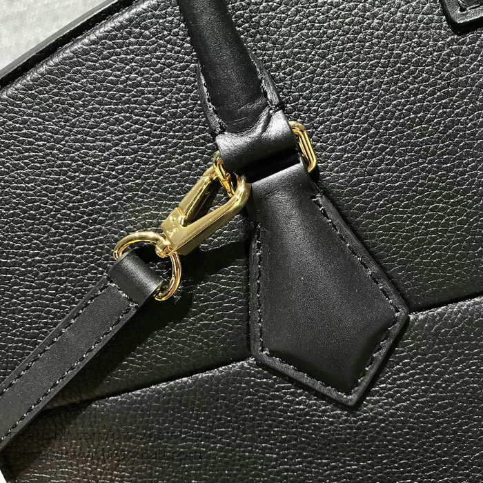 Louis Vuitton Calfskin Cour Marly MM Black M51651