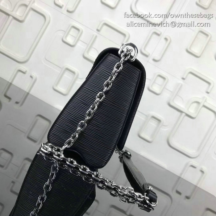 Louis Vuitton Epi Leather Twist MM Black M50272