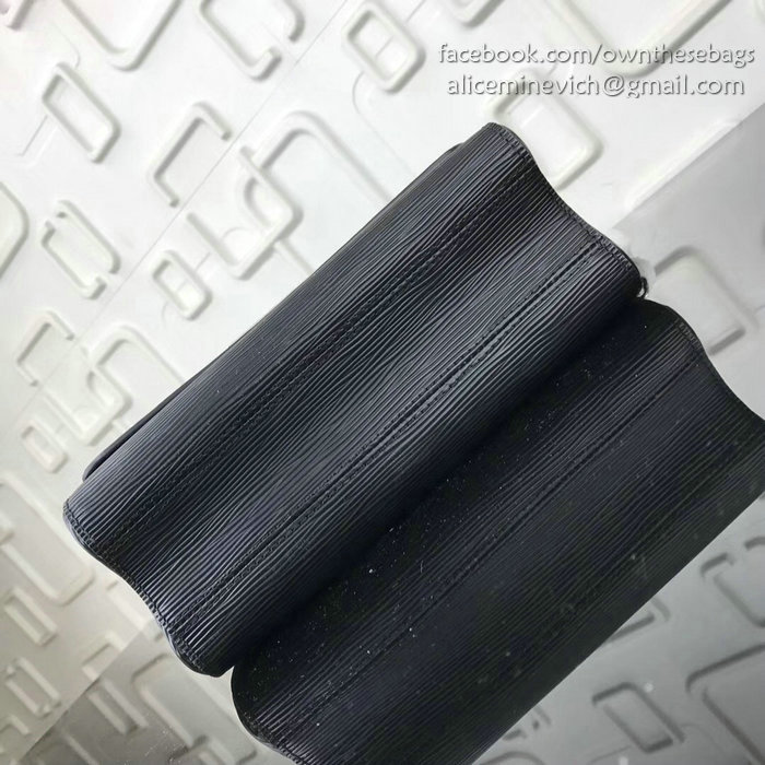 Louis Vuitton Epi Leather Twist MM Black M50272