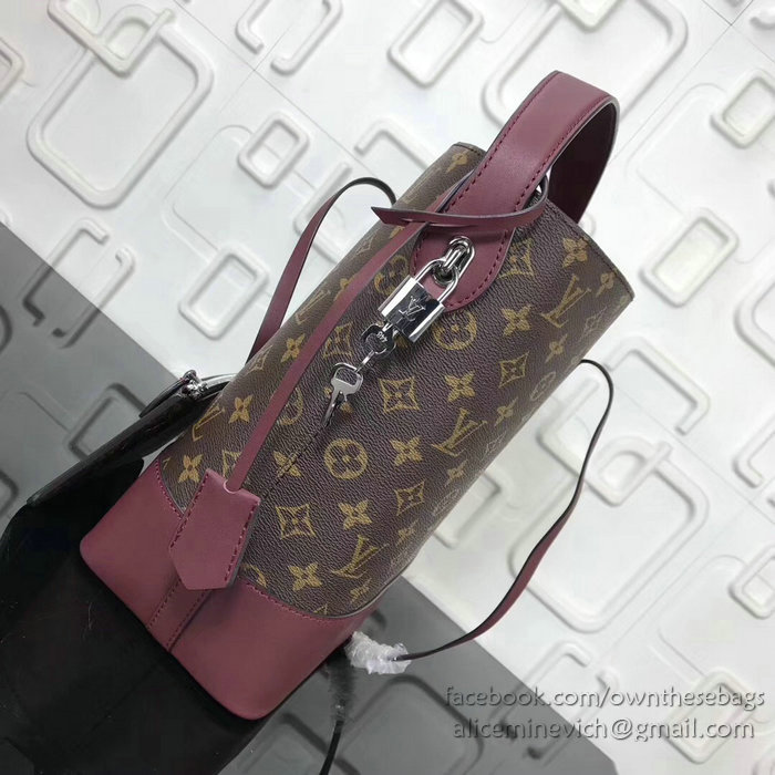 Louis Vuitton Monogram Idole NN 14 Bag Burgundy M94545