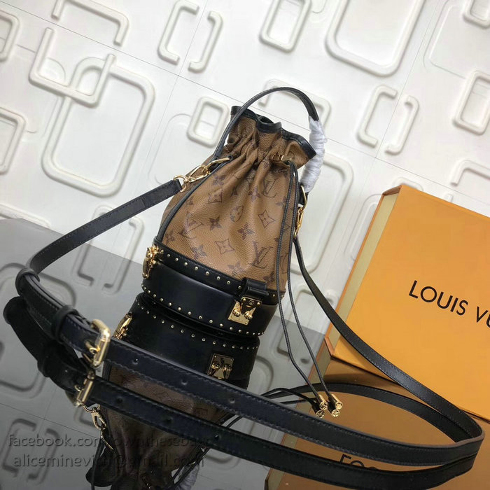 Louis Vuitton Monogram Reversed Petit Noe Trunk M43509