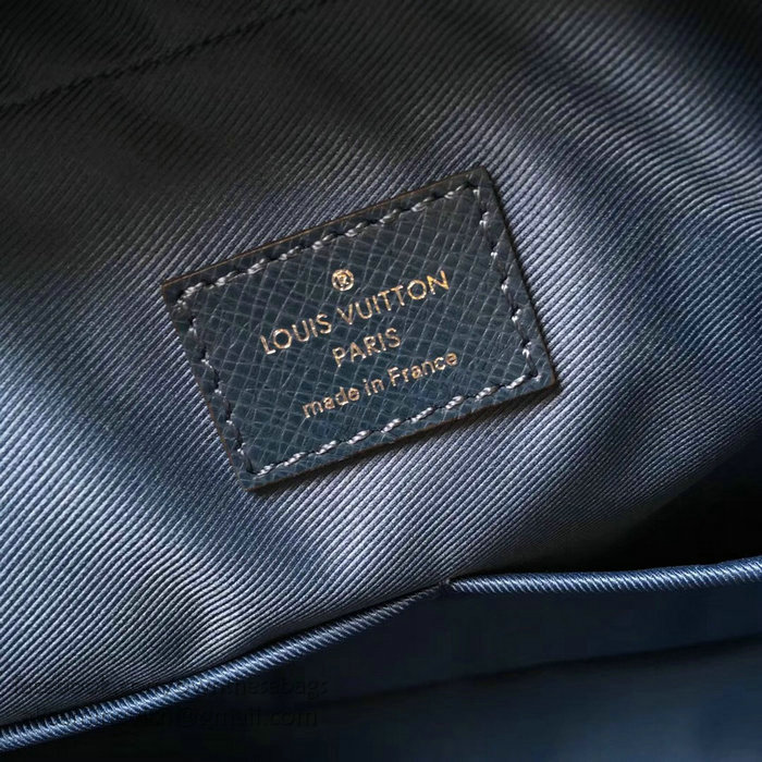 Louis Vuitton Taiga Leather Anton Messenger PM Ocean M34409