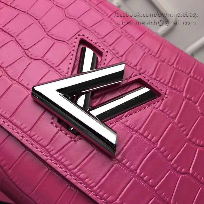 Louis Vuitton Croco Twist PM Rose M50532