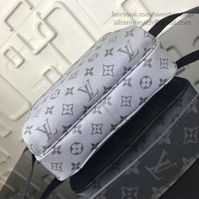 Louis Vuitton Monogram Reflect Canvas Messenger Bag Silver M42631