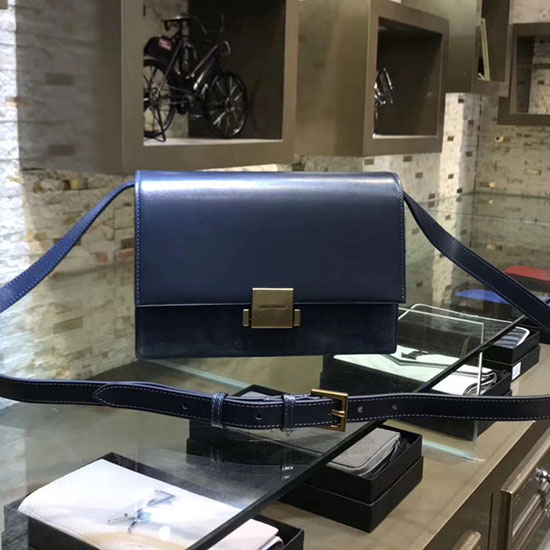 Saint Laurent Medium Bellechasse Bag Blue 482044