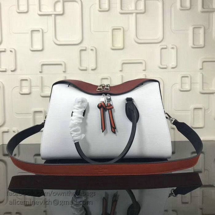 Louis Vuitton Epi Leather Tuileries White M53443