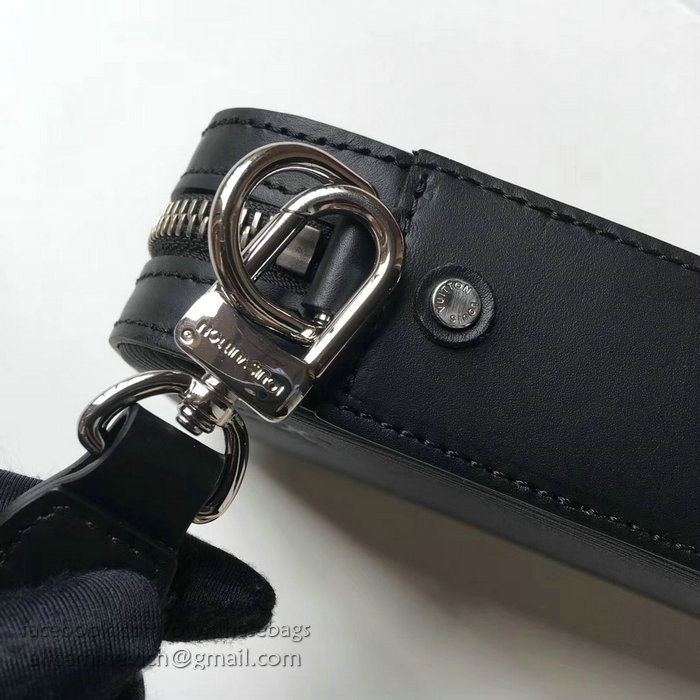 Louis Vuitton Epi Leather Clutch Bag Noir N64000