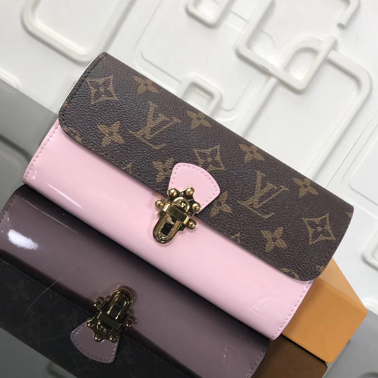 Louis Vuitton Cherrywood Wallet Pink M62558