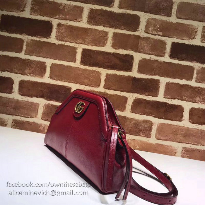 Gucci RE(BELLE) Small Shoulder Bag Red 524620