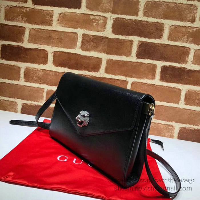 Gucci Medium Shoulder Bag Black 527857