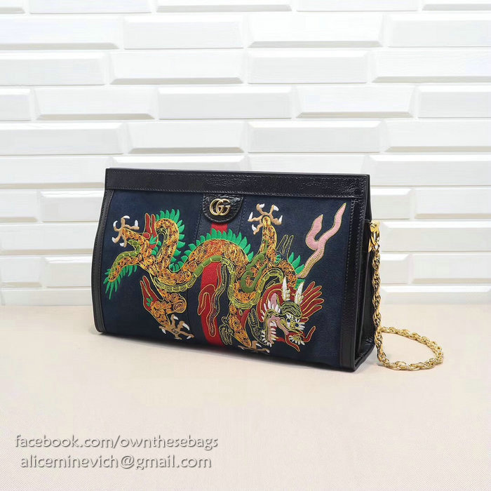Gucci Ophidia Embroidered Medium Shoulder Bag 503876