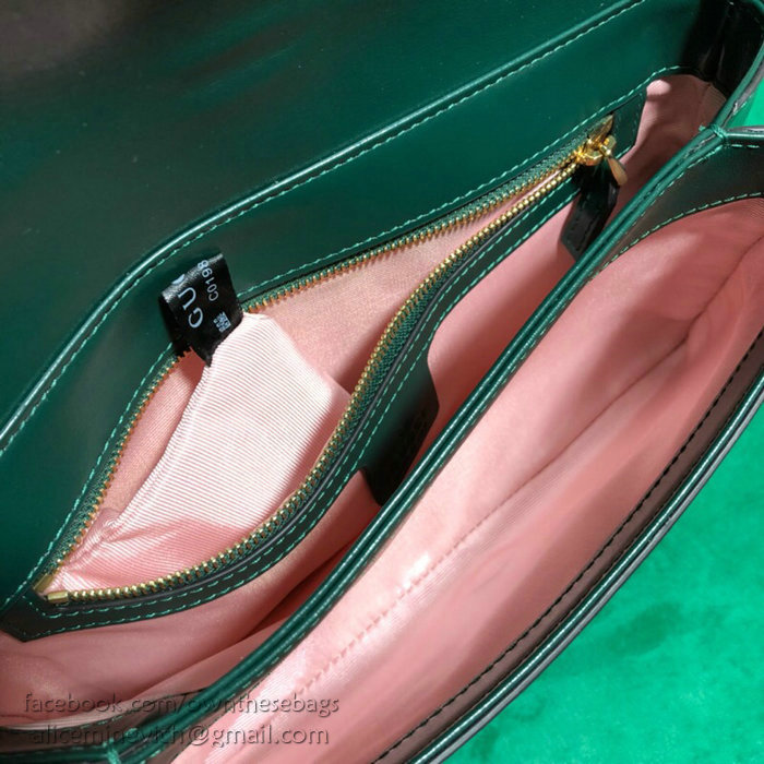 Gucci Arli Small Shoulder Bag Green 550129
