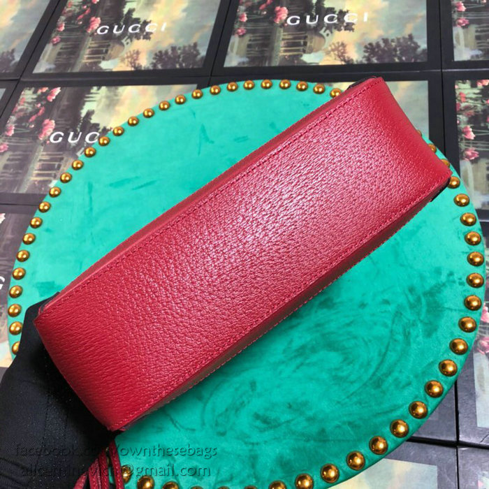 Gucci Ophidia Small GG Shoulder Bag Red 550622