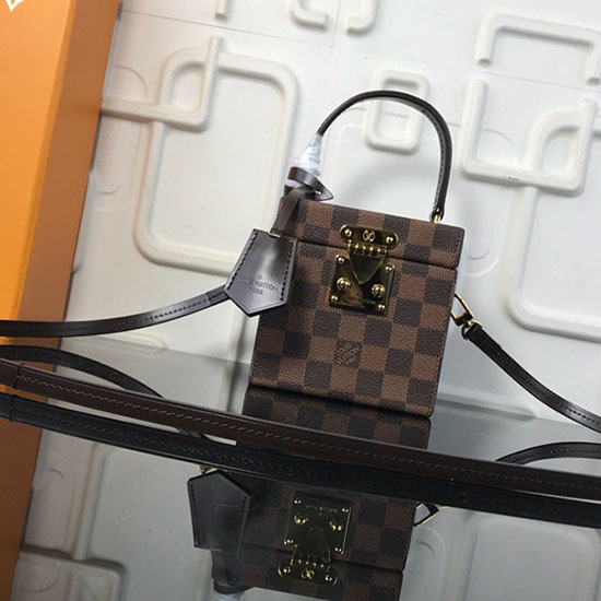 Louis Vuitton Damier Ebene Canvas Bleecker Box N52466