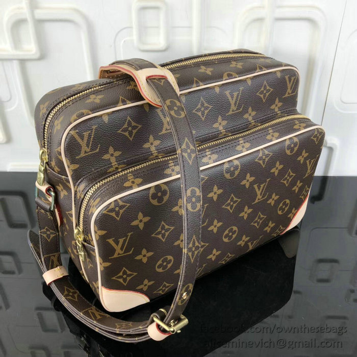 Louis Vuitton Monogram Canvas Nile Shoulder Bag M45244