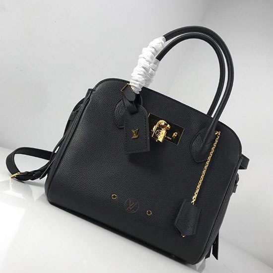 Louis Vuitton Veau Nuage Leather Milla PM Noir M54346