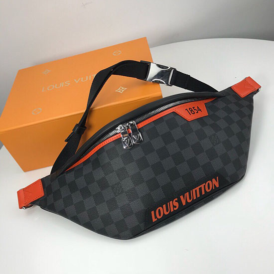 Louis Vuitton Damier Graphite Canvas Belt Bag N44445