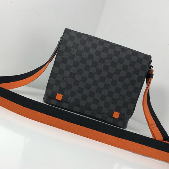 Louis Vuitton Damier Graphite Canvas District PM N41028
