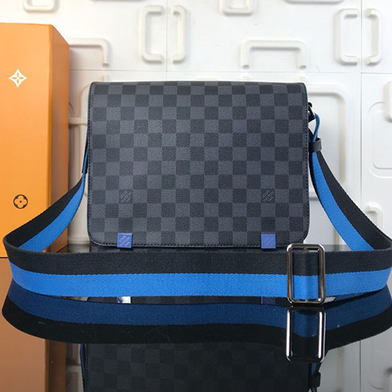 Louis Vuitton Damier Graphite Canvas District PM N42420