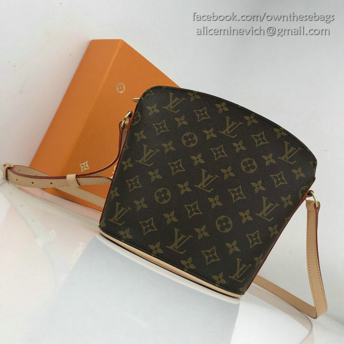 Louis Vuitton Monogram Canvas Drouot Shoulder Bag M51290
