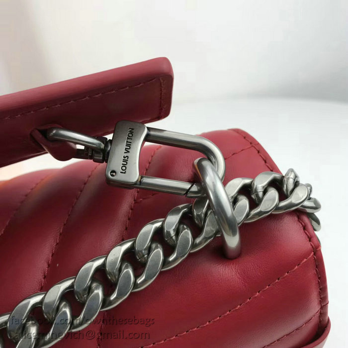 Louis Vuitton New Wave Chain Bag MM Red M52913