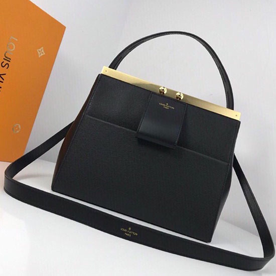 Louis Vuitton Taiga Leather City Frame Noir M52240