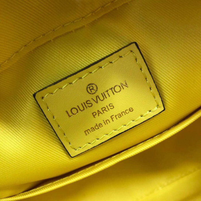 Louis Vuitton Damier Azur Canvas Saintonge Yellow N40154