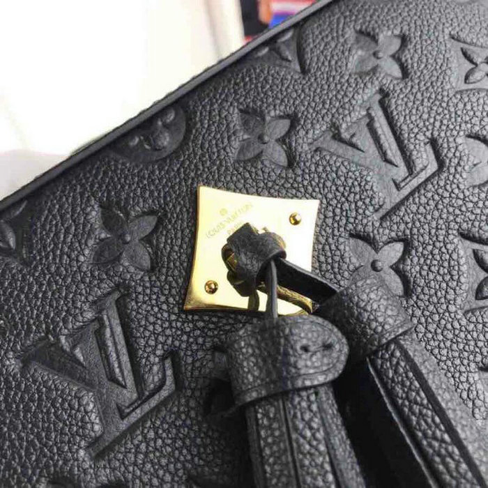 Louis Vuitton Monogram Empreinte Saintonge Black M44597