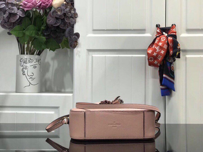 Louis Vuitton Monogram Empreinte Saintonge Pink M44597