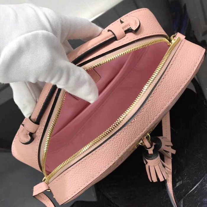 Louis Vuitton Monogram Empreinte Saintonge Pink M44597