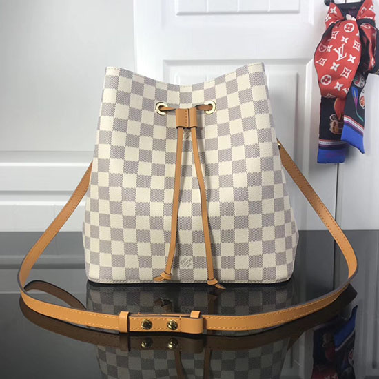 Louis Vuitton Damier Azur Canvas Neonoe Yellow N40153