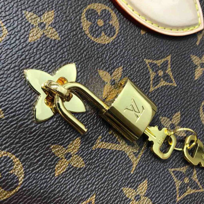 Louis Vuitton Flower Zipped Tote MM Beige M44360