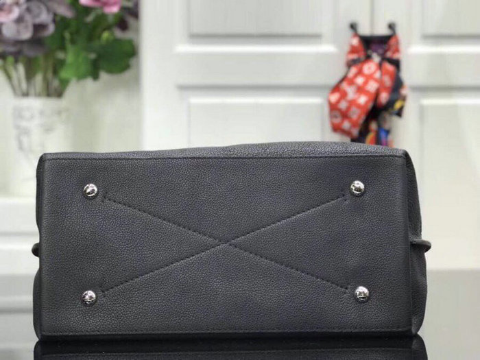 Louis Vuitton Mahina Leather Carmel Black M53188