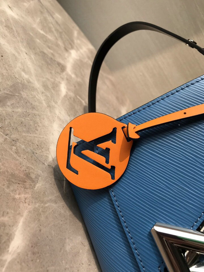 Louis Vuitton Epi Leather Twist MM Blue M53597