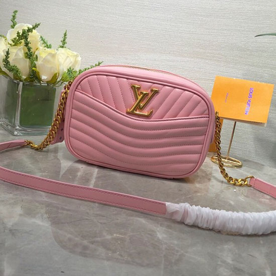 Louis Vuitton New Wave Camera Bag Pink M53682