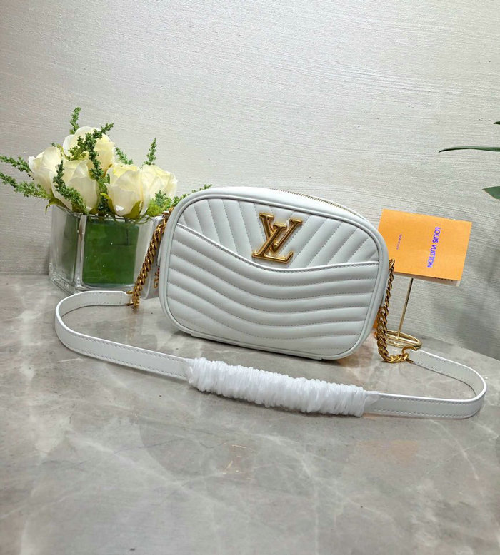 Louis Vuitton New Wave Camera Bag White M53682
