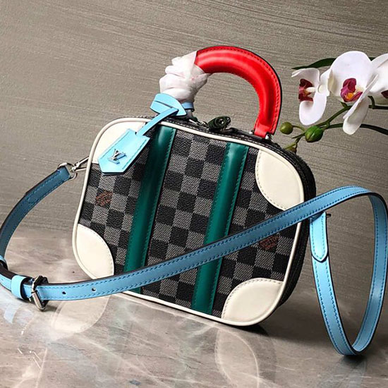 Louis Vuitton Damier Canvas Mini Luggage Grey M44582