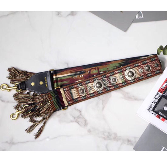 Dior Multi-coloured Canvas Strap DS01