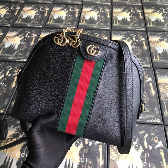 Gucci Ophidia Small Shoulder Bag Black 499621