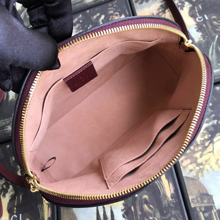 Gucci Ophidia Small Shoulder Bag Burgundy 499621