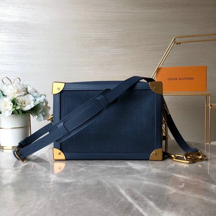 Louis Vuitton Denim Soft Trunk Blue M44723