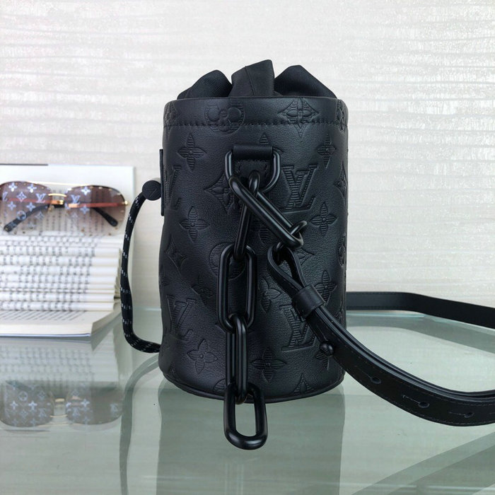 Louis Vuitton Monogram Leather Chalk Nano Bag M44628