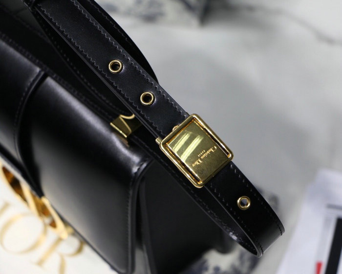Dior 30 Montaigne Calfskin Bag Black M9203