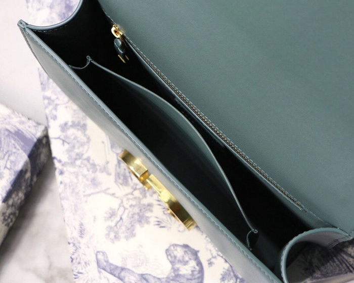 Dior 30 Montaigne Calfskin Bag Storm Blue M9203