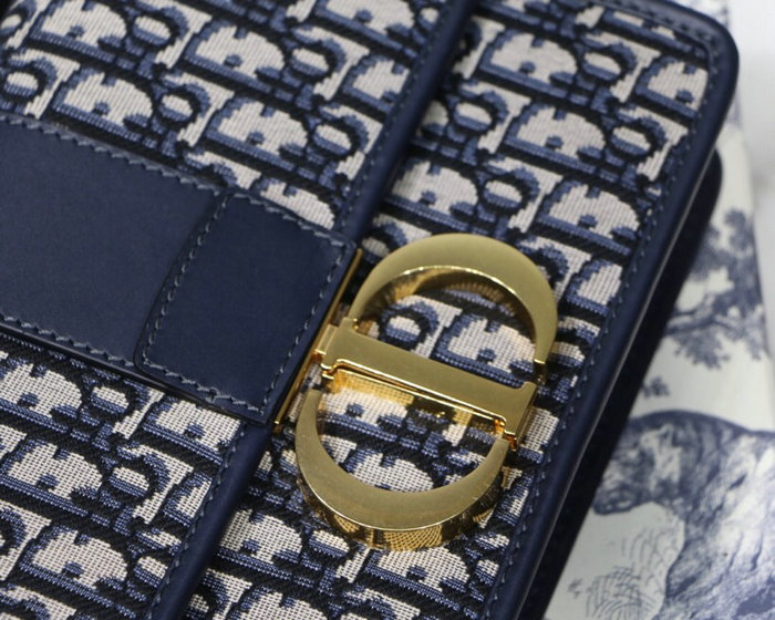 Dior 30 Montaigne Dior Oblique Bag Blue M9203